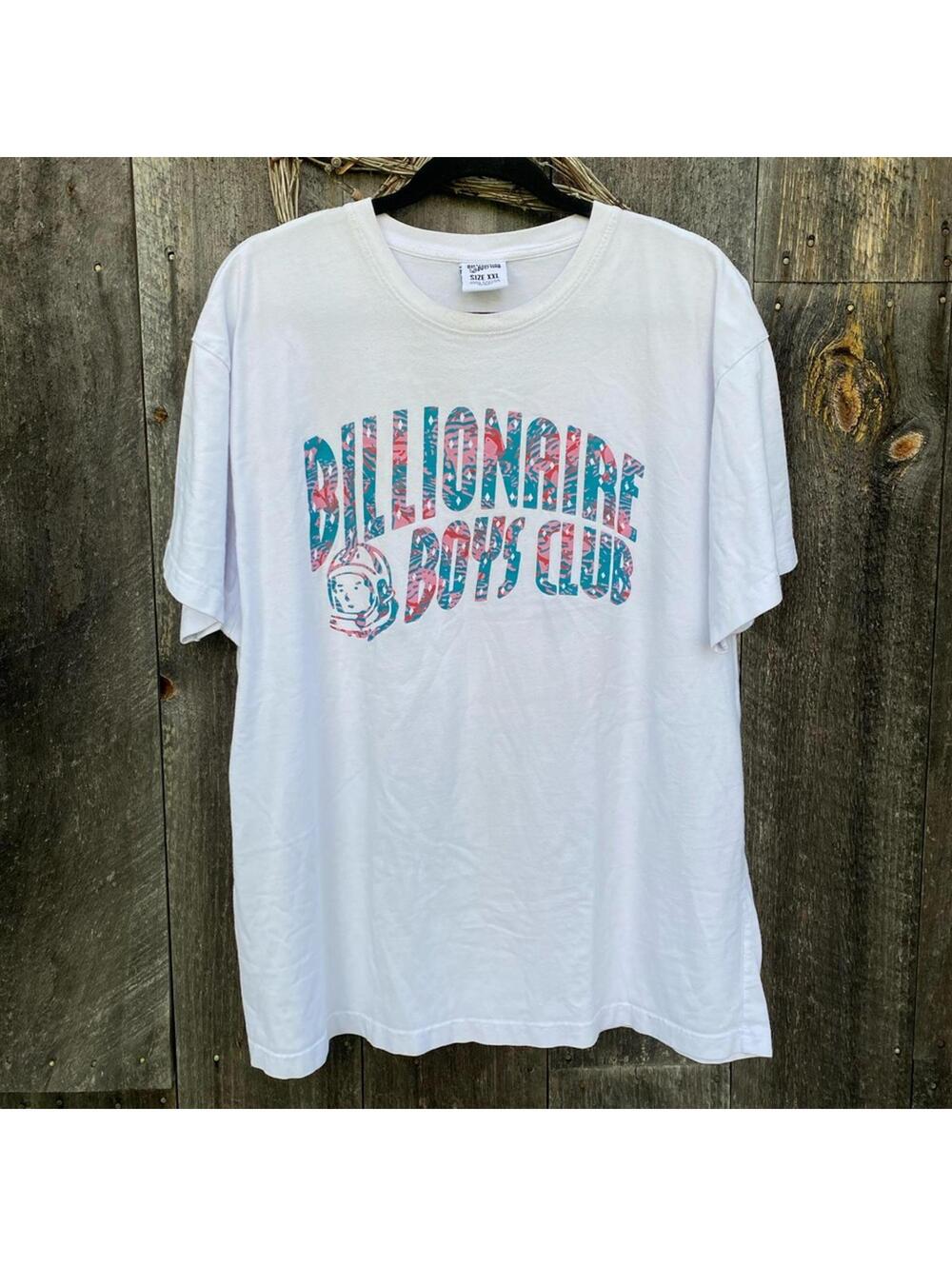 Billionaire Boys Club Designer White Tee Shirt Size XXL